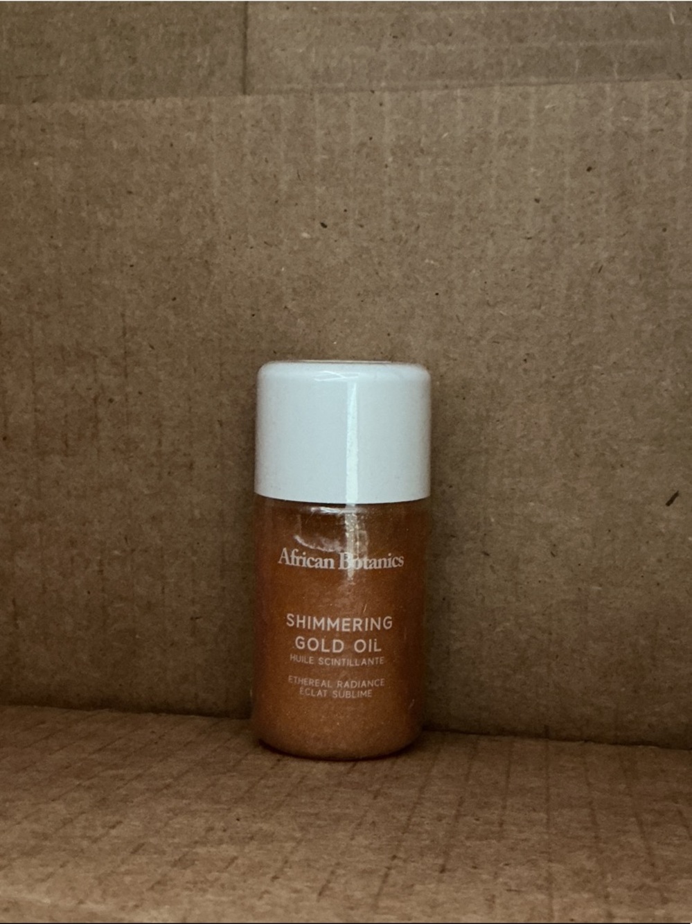 African Botanics Shimmering Gold Oil - Radiant Gold Face & Body Serum